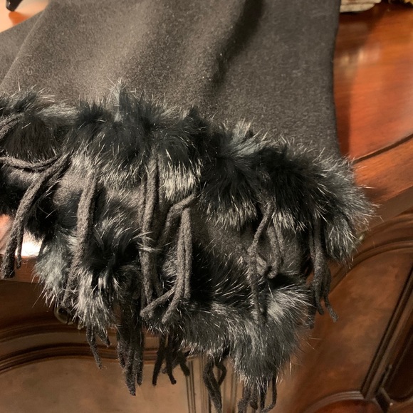 Rabbit Fur & Wool Scarf - La Fiorentina, Italy - Picture 3 of 9